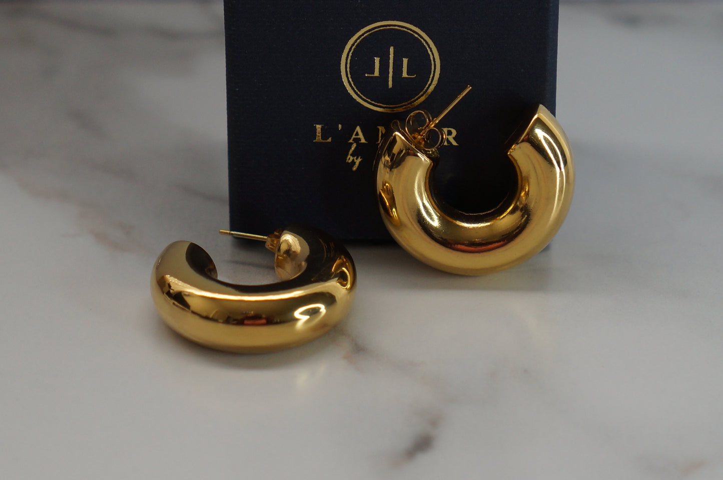 Chunky Hoop Earrings