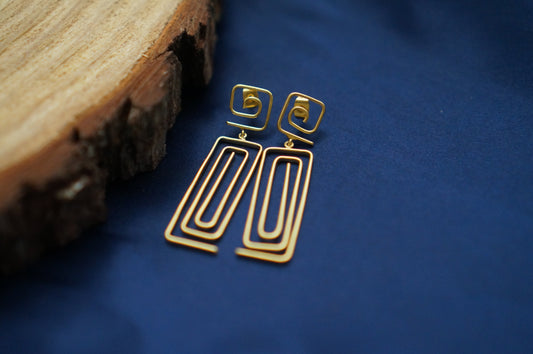 🇮🇳 Bara Square Earrings